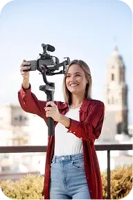Creator with gimbal